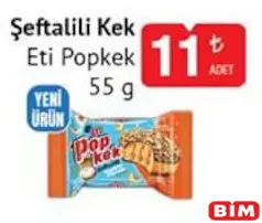 ETİ POPKEK ŞEFTALİLİ KEK 55 G